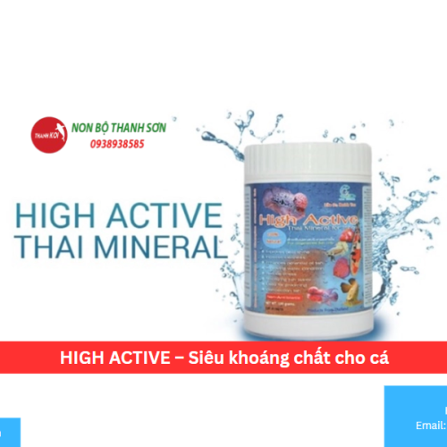 HIGH ACTIVE – Siêu khoáng chất cho cá