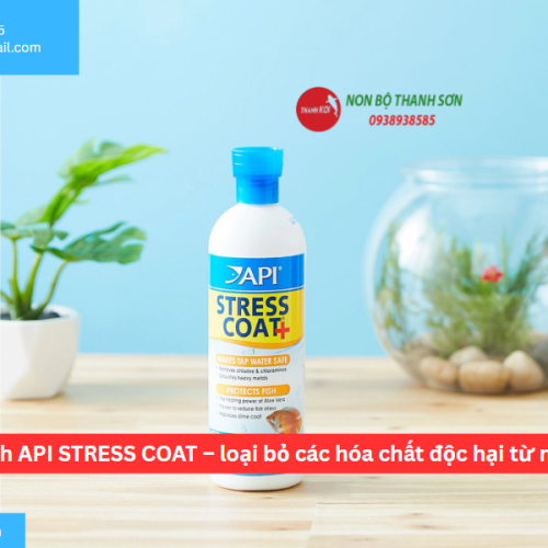 Dung dịch API STRESS COAT – loại bỏ các hóa chất độc hại từ nước máy