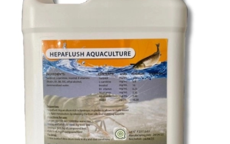 Hepa Flush - Giải độc gan cho tôm cá, can 1 lít