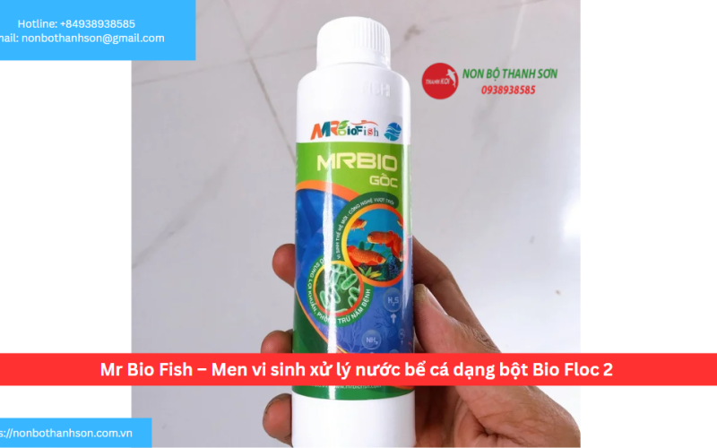Mr Bio Fish – Men vi sinh xử lý nước bể cá dạng bột Bio Floc 2