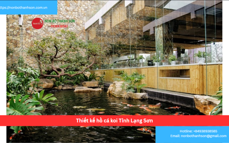 Bảng Báo Giá Thiết kế hồ cá koi Tỉnh Lạng Sơn