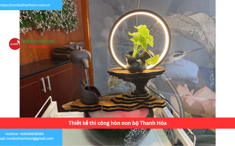 Bảng báo giá thiết kế thi công hòn non bộ Thanh Hóa