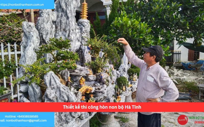 Bảng báo giá thiết kế thi công hòn non bộ Hà Tĩnh