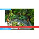 Bảng báo giá thiết kế thi công tiểu cảnh sân vườn Quận 2