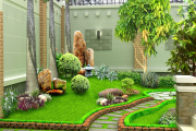 15+ Mẫu Sân Vườn Nhỏ Xinh Bạn Có Thể Tự Tay Thiết Kế