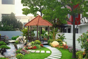 Tự Thiết Kế Sân Vườn Đẹp Theo Phong Thủy Với 6 Bước Cơ Bản