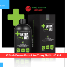 Vi Sinh Dream Pro – Làm Trong Nước Hồ Koi