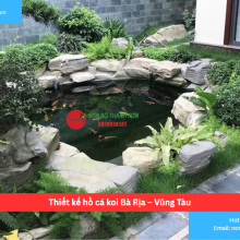 Bảng Báo Giá Thiết kế hồ cá koi Bà Rịa – Vũng Tàu