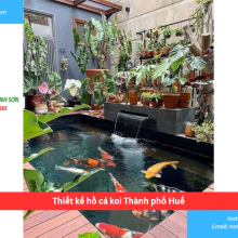 Bảng báo giá thiết kế hồ cá koi Thành phố Huế