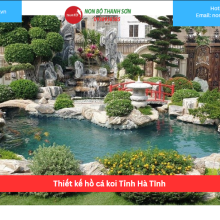 Bảng báo giá thiết kế hồ cá koi Tỉnh Hà Tĩnh