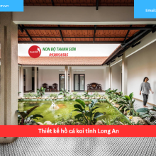 Bảng báo giá thiết kế hồ cá koi tỉnh Long An