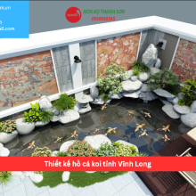 Bảng báo giá thiết kế hồ cá koi tỉnh Vĩnh Long
