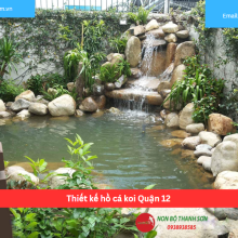 Bảng báo giá thiết kế hồ cá koi Quận 12