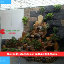 Bảng báo giá thiết kế thi công hòn non bộ Quận Bình Thạnh