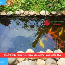 Bảng báo giá thiết kế thi công tiểu cảnh sân vườn Huyện Cần Giờ