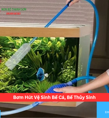 Bơm Hút Vệ Sinh Bể Cá, Bể Thủy Sinh