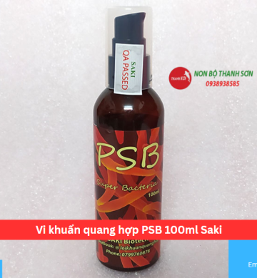 Vi khuẩn quang hợp PSB 100ml Saki
