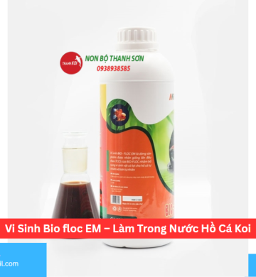 Vi Sinh Bio floc EM – Làm Trong Nước Hồ Cá Koi