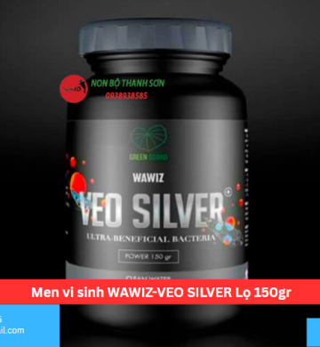 Men vi sinh WAWIZ-VEO SILVER Lọ 150gr