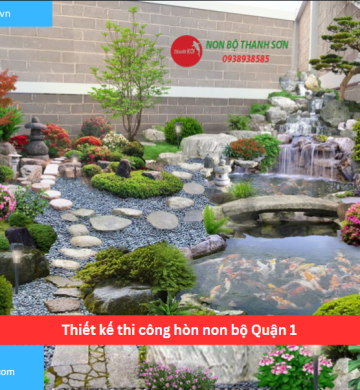 Thiết kế thi công hòn non bộ Quận 1