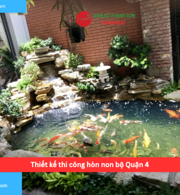 Thiết kế thi công hòn non bộ Quận 4