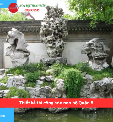 Thiết kế thi công hòn non bộ Quận 8