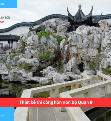 Thiết kế thi công hòn non bộ Quận 9