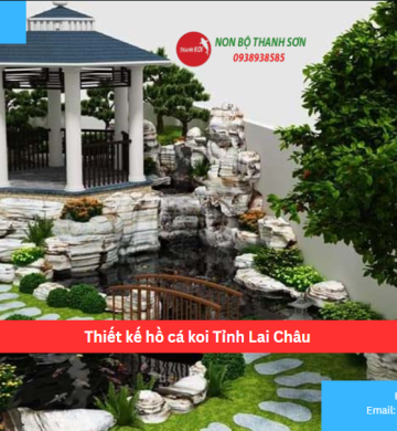 Thiết kế hồ cá koi Tỉnh Lai Châu