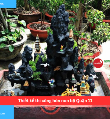 Thiết kế thi công hòn non bộ Quận 11