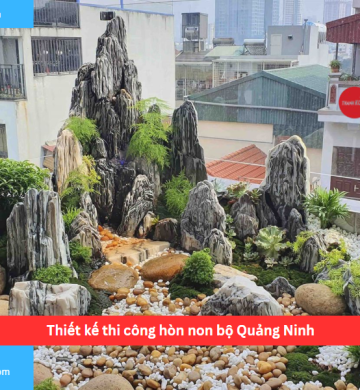 Thiết kế thi công hòn non bộ Quảng Ninh