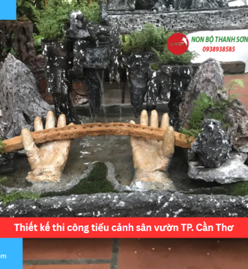 Thiết kế thi công tiểu cảnh sân vườn TP. Cần Thơ
