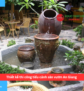 Thiết kế thi công tiểu cảnh sân vườn An Giang