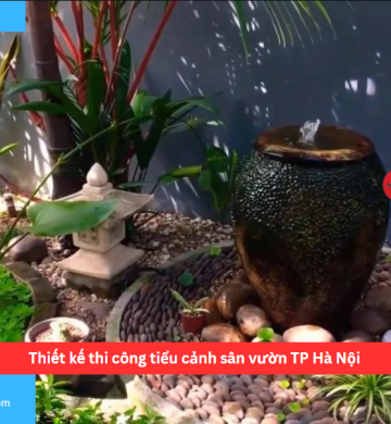 Thiết kế thi công tiểu cảnh sân vườn TP Hà Nội