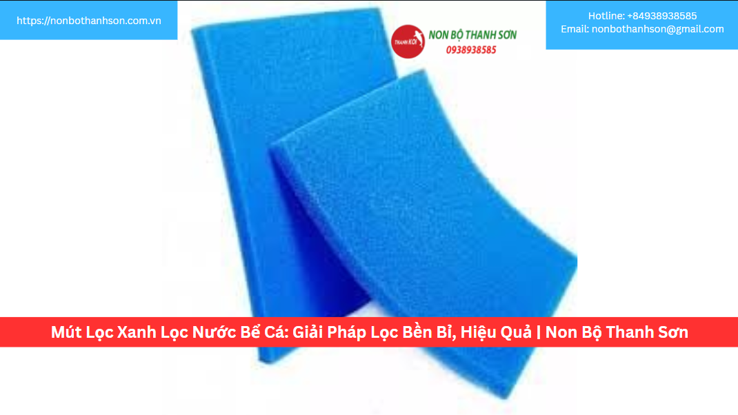 Mút Lọc Xanh Lọc Nước Bể Cá: Giải Pháp Lọc Bền Bỉ, Hiệu Quả | Non Bộ Thanh Sơn