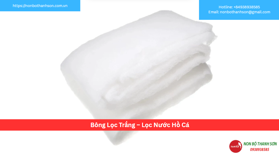 Bông Lọc Trắng – Lọc Nước Hồ Cá