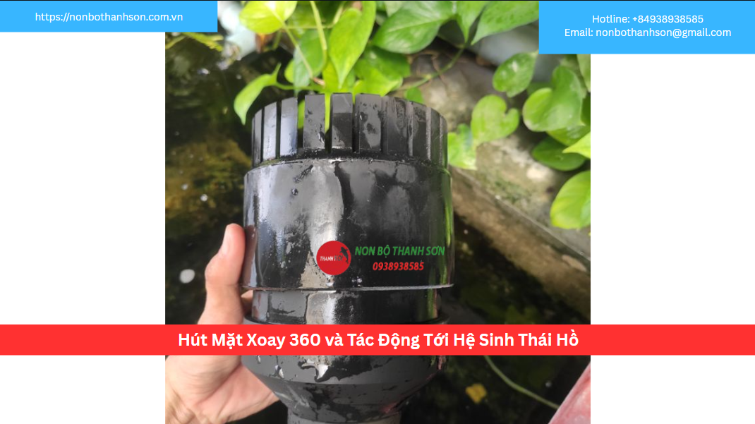 Hút Mặt Xoay 360 và Tác Động Tới Hệ Sinh Thái Hồ