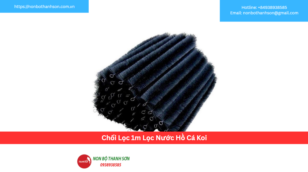 Chổi Lọc Hồ Cá Koi 1m: Lựa Chọn Vàng Cho Hệ Thống Lọc Hiệu Suất Cao | Non Bộ Thanh Sơn