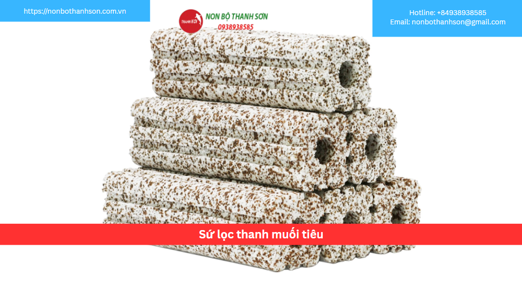 Sứ Lọc Thanh Muối Tiêu – Đỉnh Cao Của Công Nghệ Lọc Vi Sinh Cho Hồ Koi