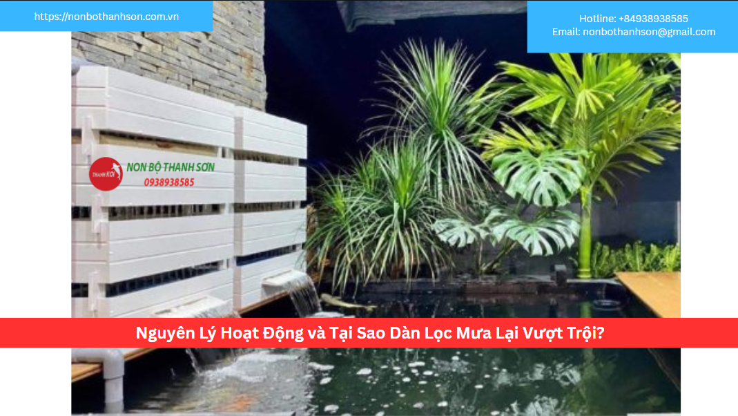 Nguyên Lý Hoạt Động và Tại Sao Dàn Lọc Mưa Lại Vượt Trội?
