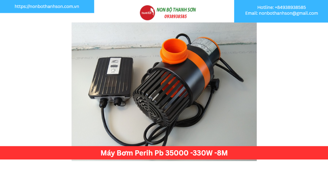 Máy Bơm Periha PB-35000 – “Trái Tim” Mạnh Mẽ Cho Hồ Cá Koi Chuyên Nghiệp