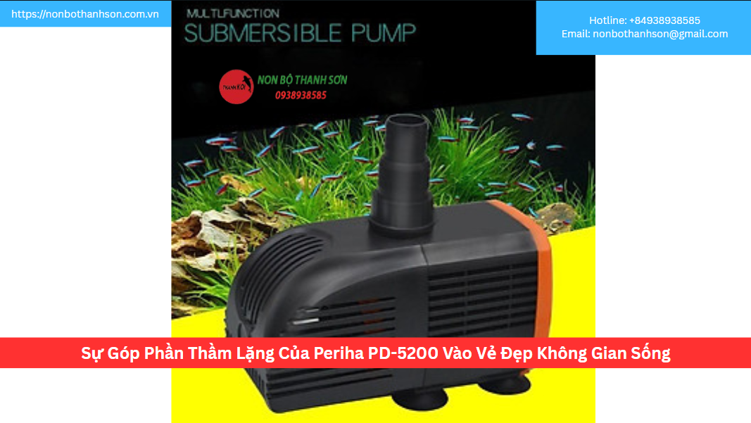 Sự Góp Phần Thầm Lặng Của Periha PD-5200 Vào Vẻ Đẹp Không Gian Sống