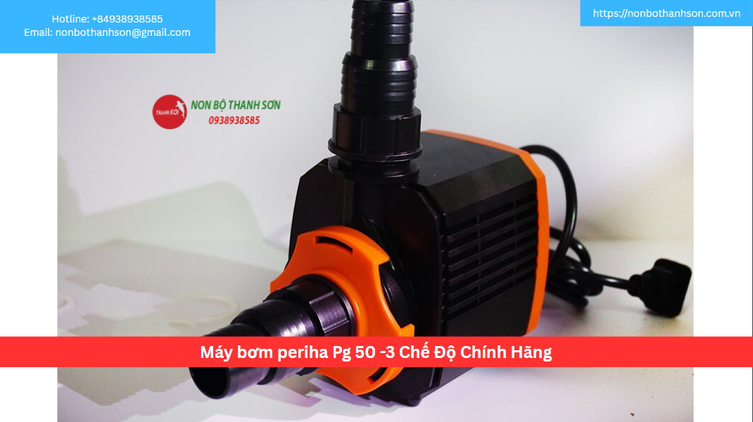 Máy Bơm Periha PG-50 (3 Chế Độ) – Sự Linh Hoạt và Êm Ái Trong Một Thiết Bị