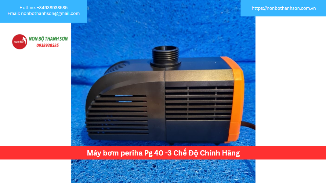Máy Bơm Periha PG-40 (3 Chế Độ) – Sự Linh Hoạt và Êm Ái Trong Một Thiết Bị