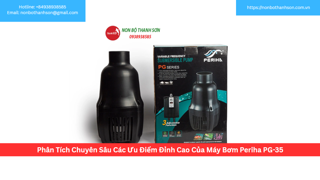 Phân Tích Chuyên Sâu Các Ưu Điểm Đỉnh Cao Của Máy Bơm Periha PG-35