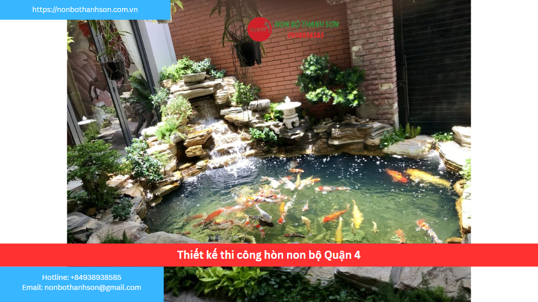 Quận 4 – Vị trí lý tưởng để kiến tạo hòn non bộ