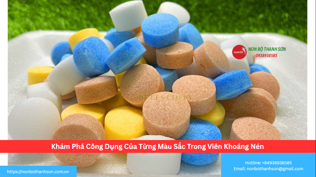 Khám Phá Công Dụng Của Từng Màu Sắc Trong Viên Khoáng Nén