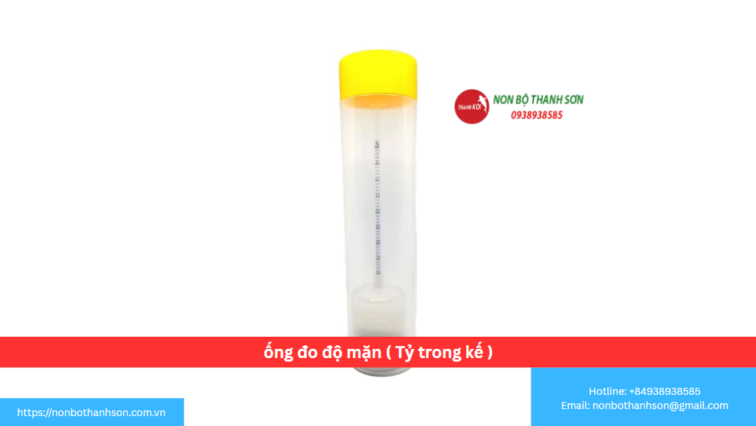 Ống Đo Độ Mặn (Tỷ Trọng Kế): Công Cụ "Vàng" Cho Một Môi Trường Nước Ổn Định