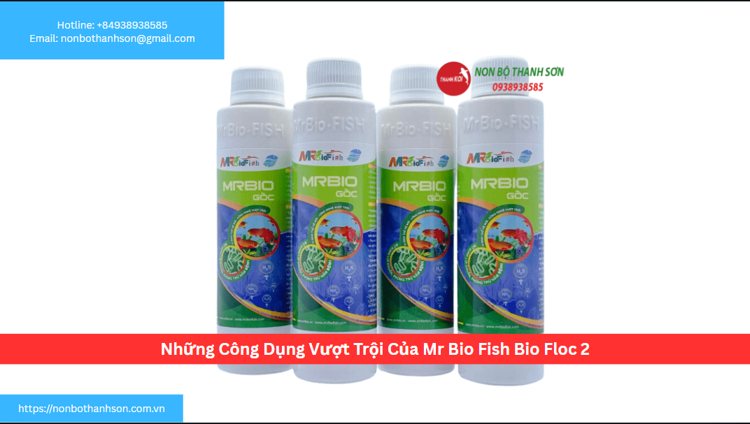 Những Công Dụng Vượt Trội Của Mr Bio Fish Bio Floc 2