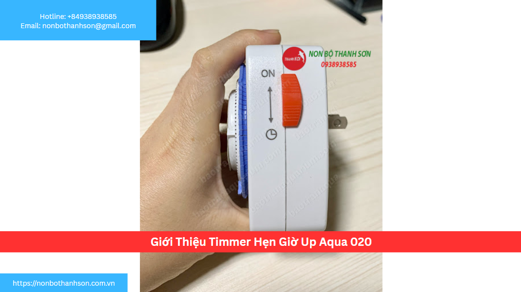 Giới Thiệu Timmer Hẹn Giờ Up Aqua 020
