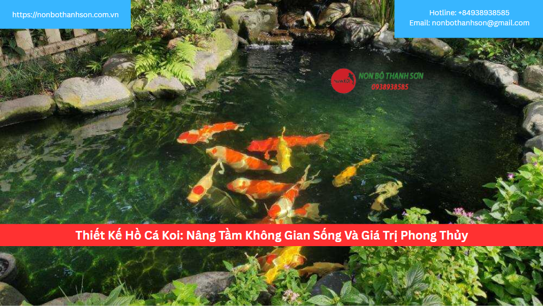 Thiết Kế Hồ Cá Koi: Nâng Tầm Không Gian Sống Và Giá Trị Phong Thủy